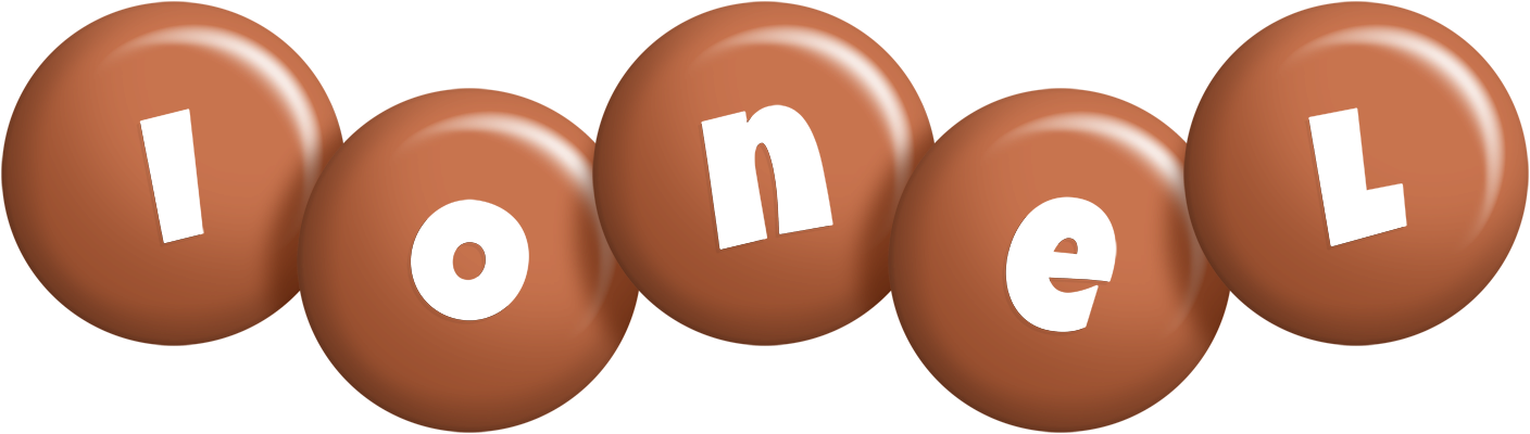 Ionel candy-brown logo