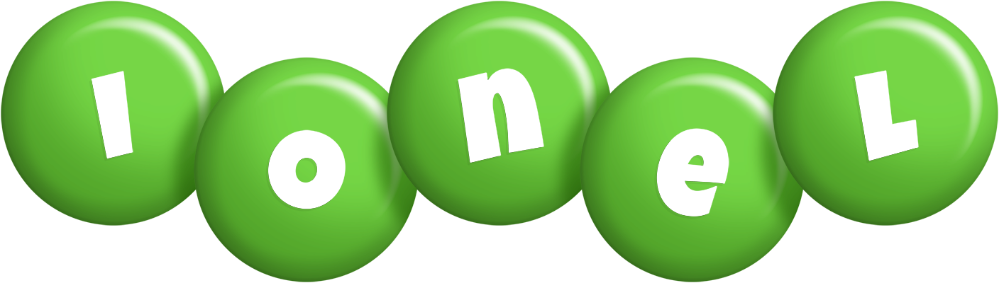 Ionel candy-green logo