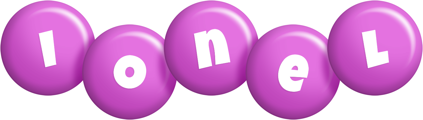 Ionel candy-purple logo