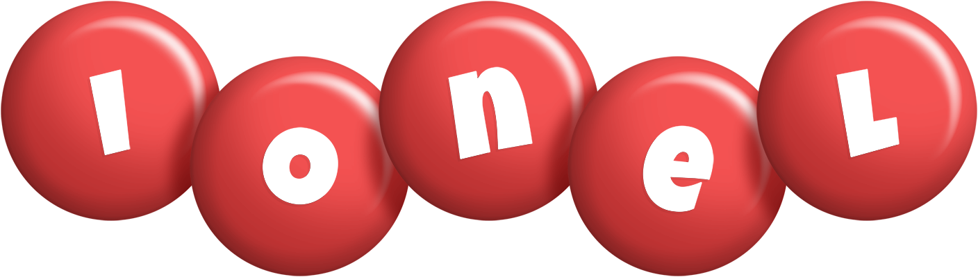 Ionel candy-red logo