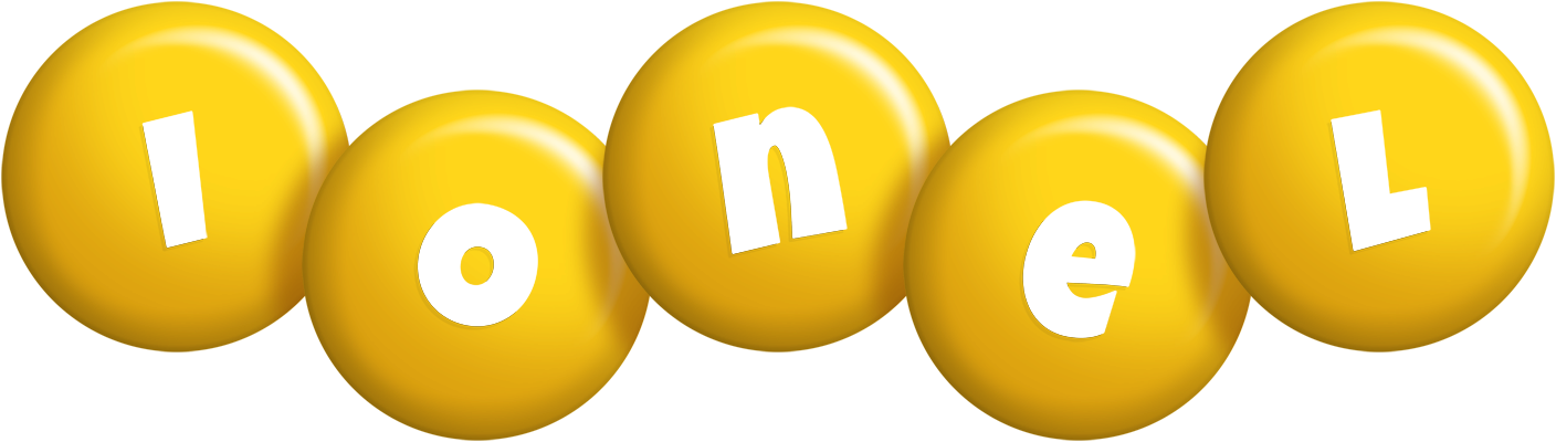 Ionel candy-yellow logo