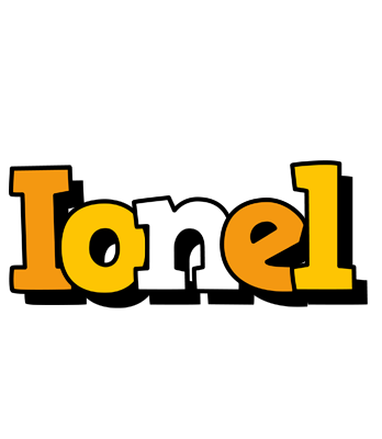 Ionel cartoon logo