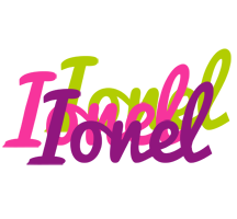 Ionel flowers logo