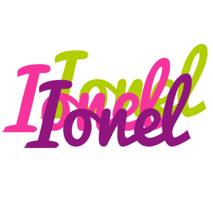 Ionel flowers logo