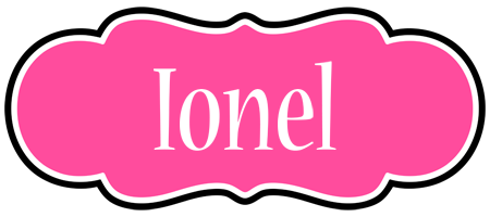 Ionel invitation logo