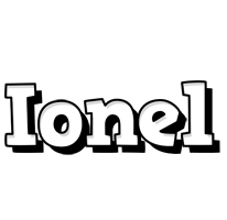 Ionel snowing logo