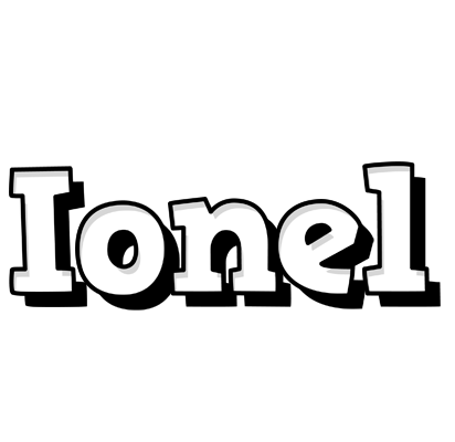 Ionel snowing logo