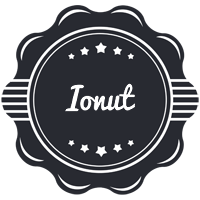 Ionut badge logo