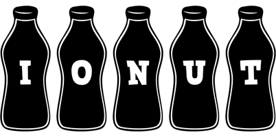 Ionut bottle logo