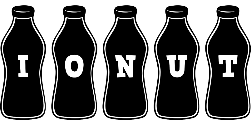 Ionut bottle logo
