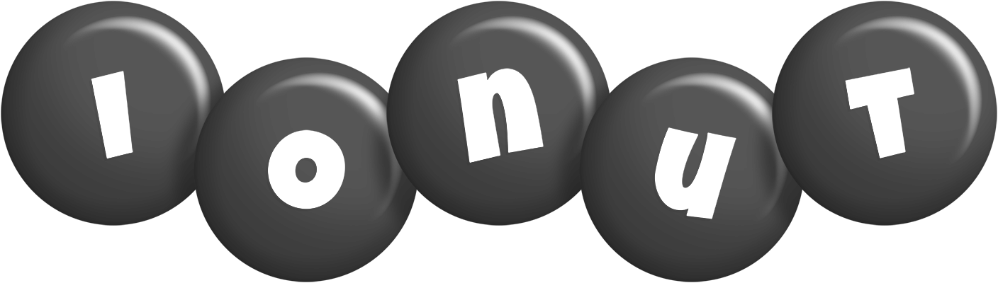 Ionut candy-black logo