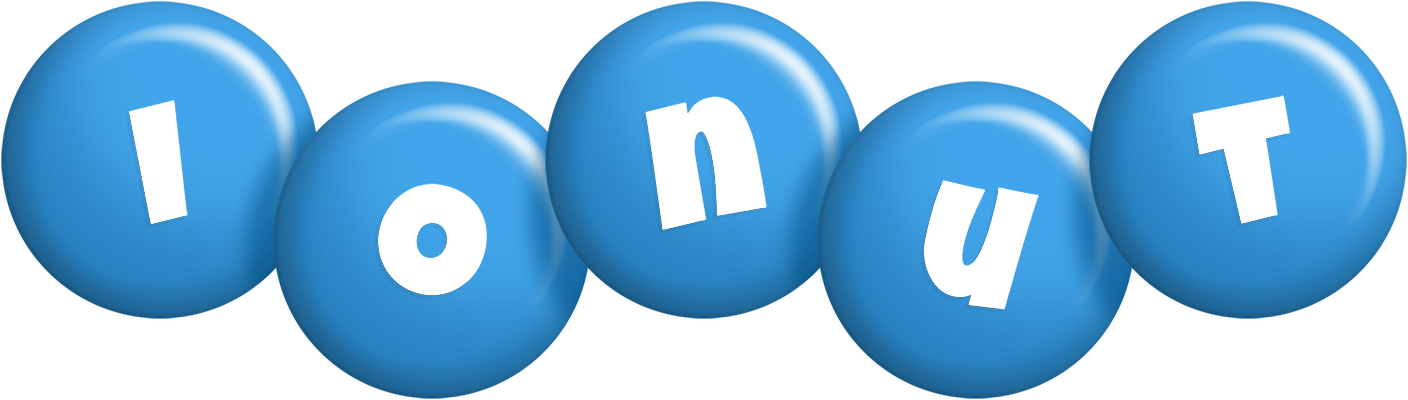 Ionut candy-blue logo