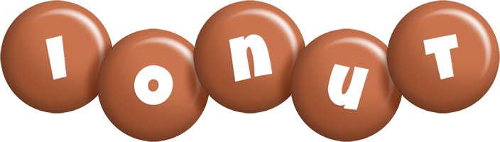 Ionut candy-brown logo