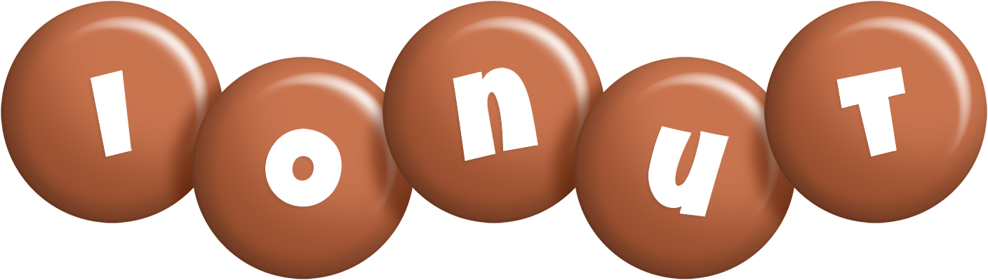 Ionut candy-brown logo