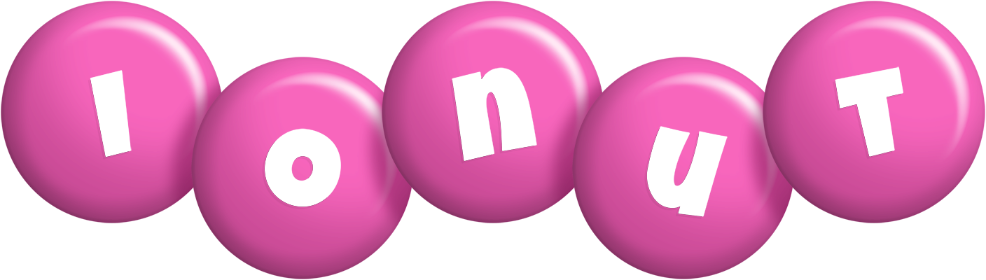 Ionut candy-pink logo