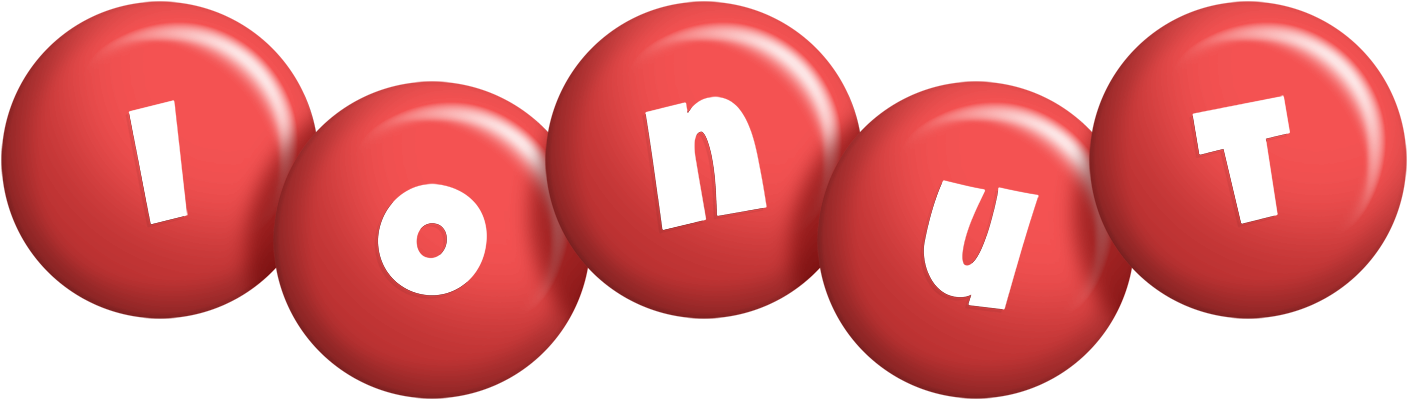 Ionut candy-red logo