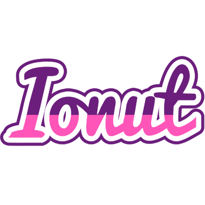 Ionut cheerful logo