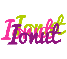 Ionut flowers logo