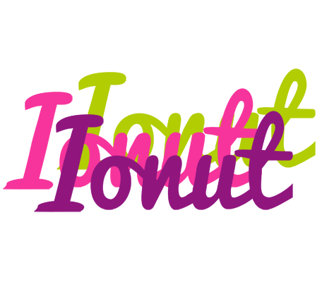 Ionut flowers logo