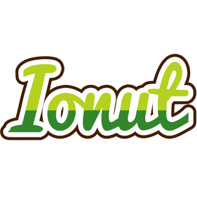 Ionut golfing logo