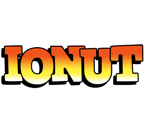 Ionut sunset logo