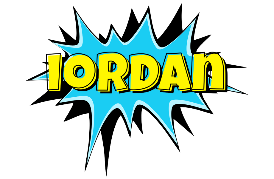 Iordan amazing logo