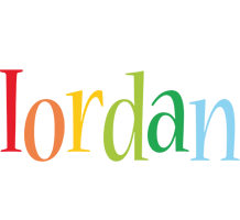 Iordan birthday logo