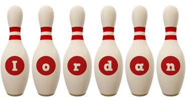 Iordan bowling-pin logo