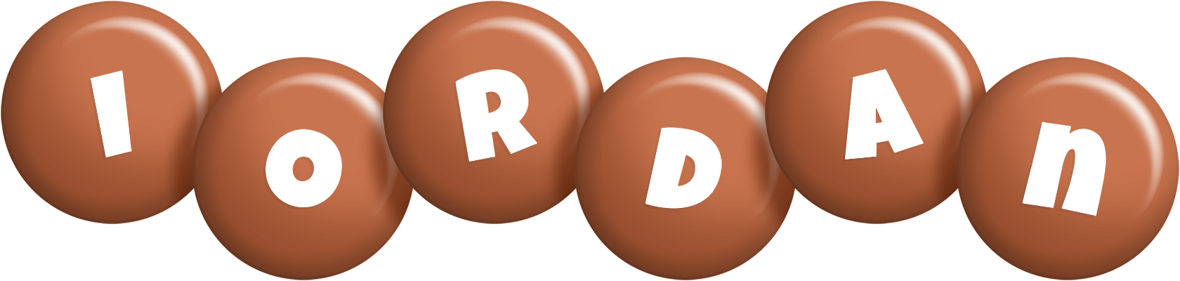 Iordan candy-brown logo