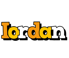 Iordan cartoon logo