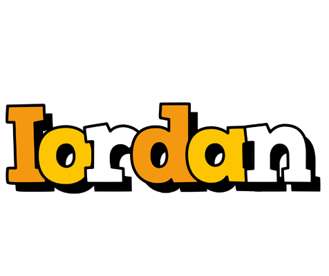 Iordan cartoon logo