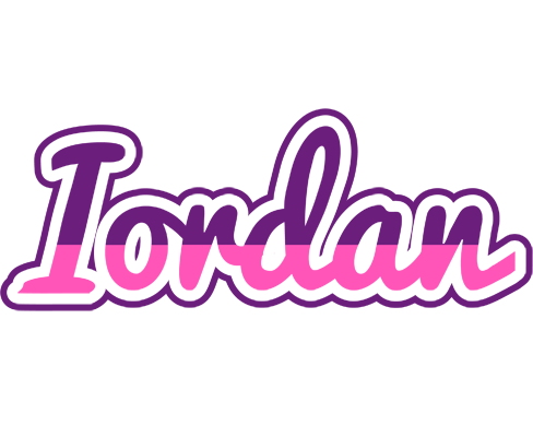 Iordan cheerful logo
