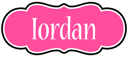 Iordan invitation logo