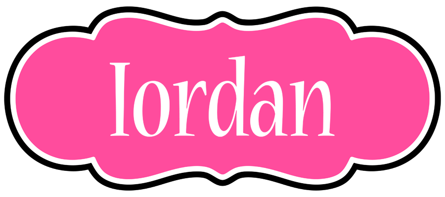 Iordan invitation logo