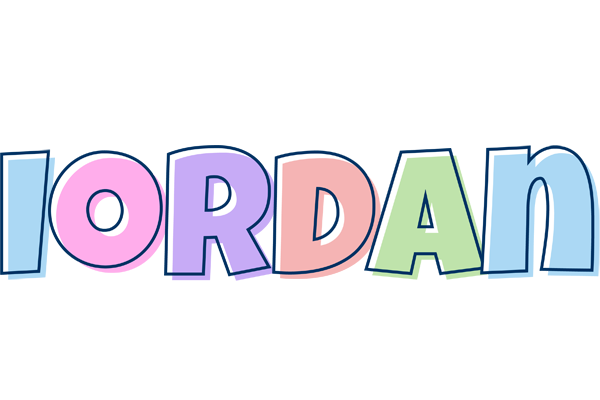 Iordan pastel logo