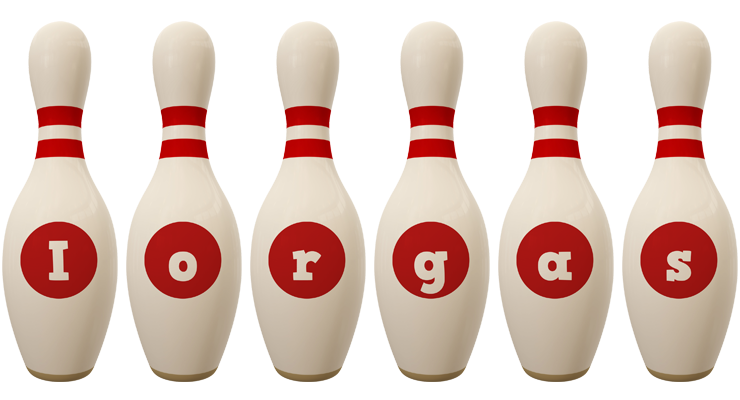Iorgas bowling-pin logo