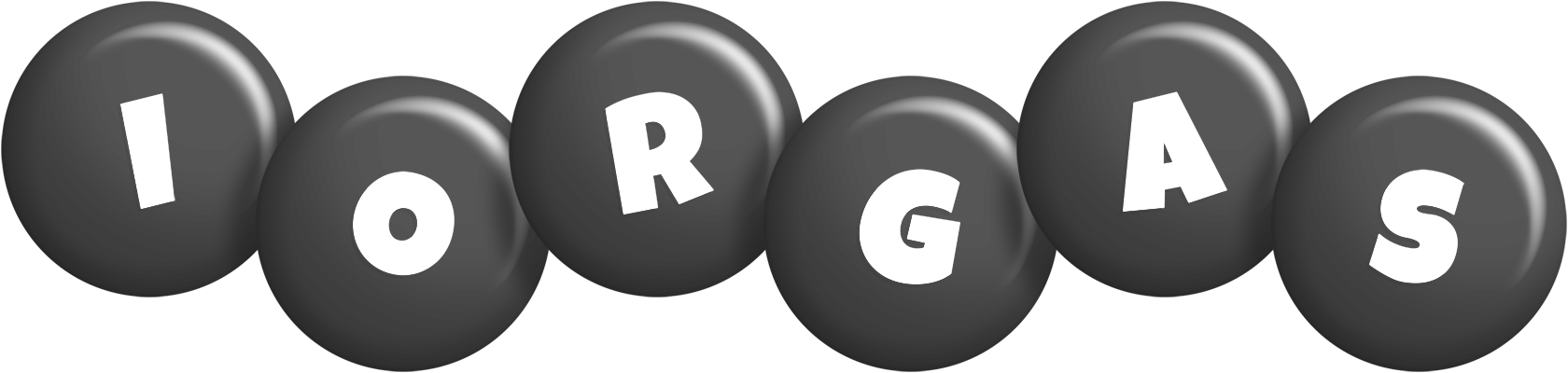 Iorgas candy-black logo