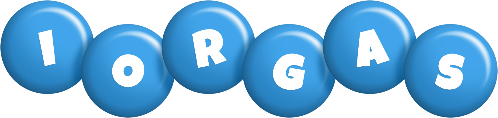 Iorgas candy-blue logo