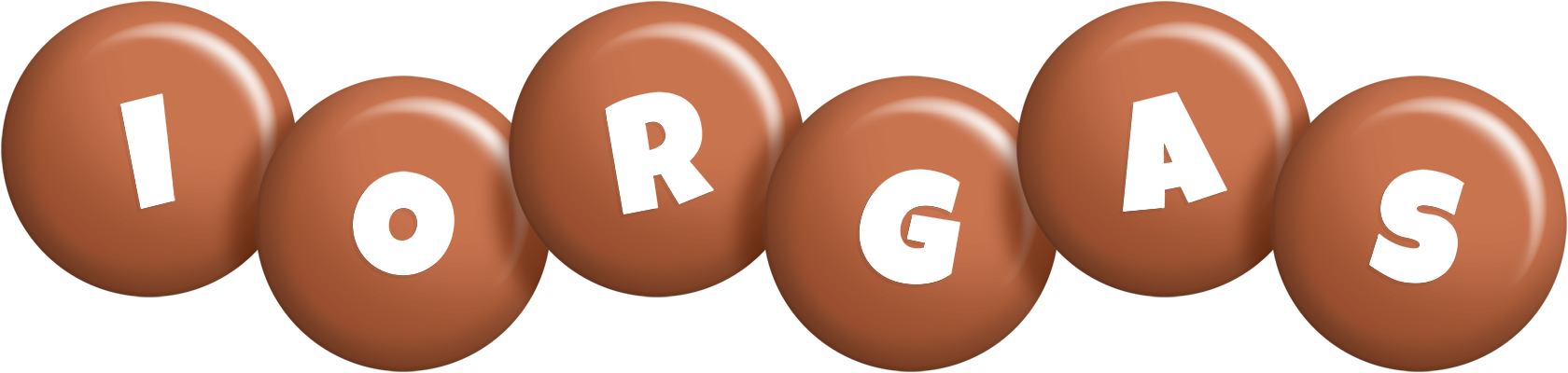 Iorgas candy-brown logo