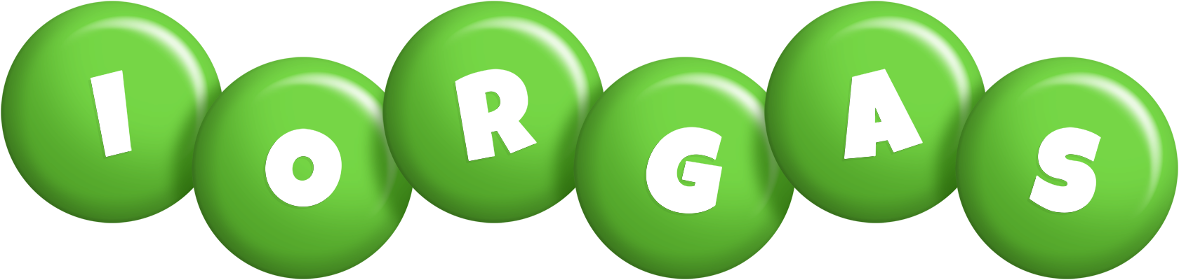 Iorgas candy-green logo
