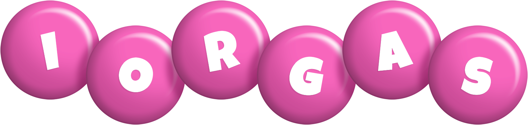 Iorgas candy-pink logo