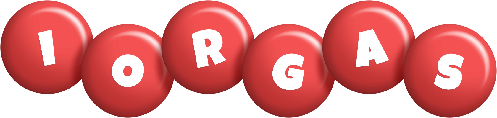 Iorgas candy-red logo