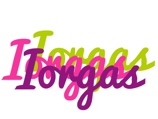 Iorgas flowers logo