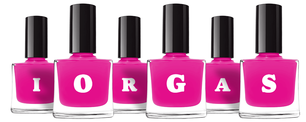 Iorgas nails logo