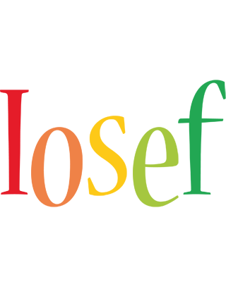 Iosef birthday logo