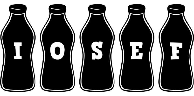 Iosef bottle logo