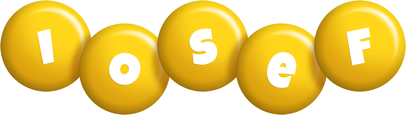 Iosef candy-yellow logo