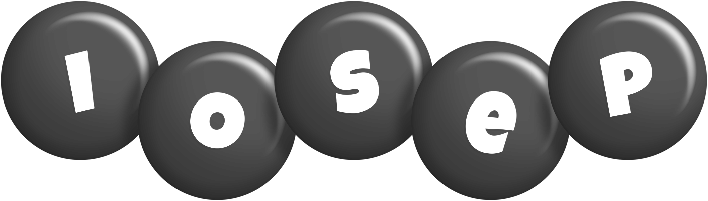 Iosep candy-black logo