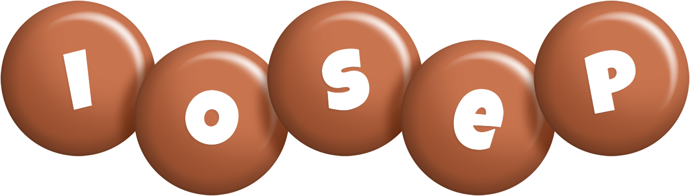 Iosep candy-brown logo