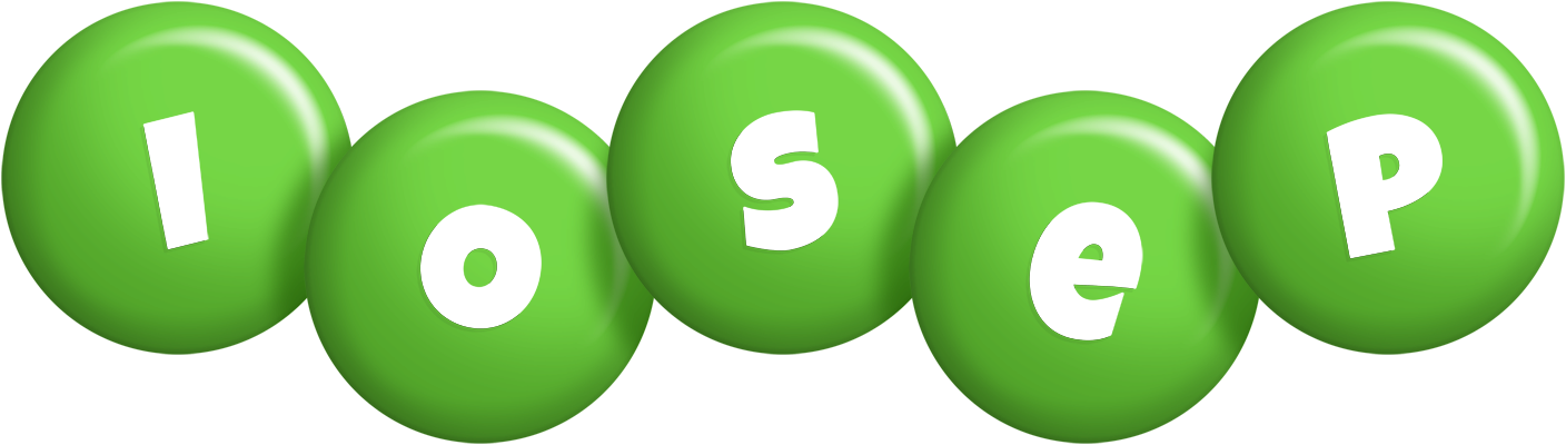 Iosep candy-green logo